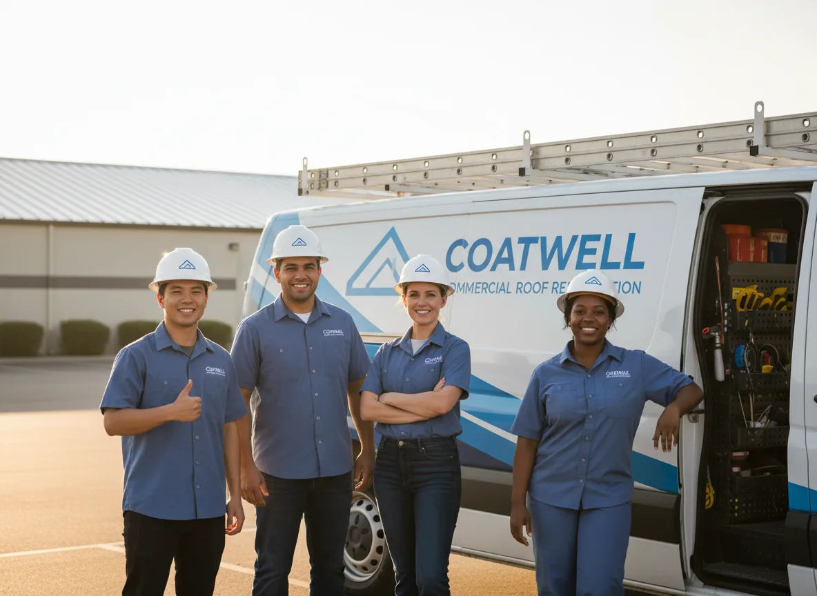 Commercial roof coating company in Virginville, PA